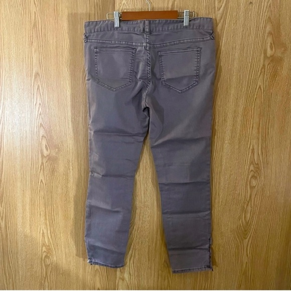 Free People Lilac Purple Ankle Zip Jeans - Picture 3 of 5